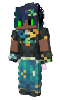 Minecraft skin glowtide