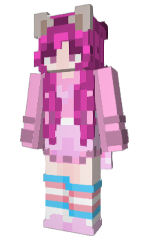 Minecraft skin CatgirlLillie