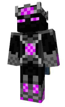 is ender king  Minecraft skins aesthetic, Minecraft skins cool