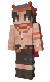 Minecraft скин по нику Particel