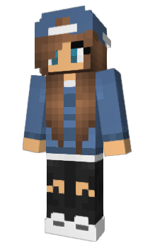 Minecraft скин по нику elikae