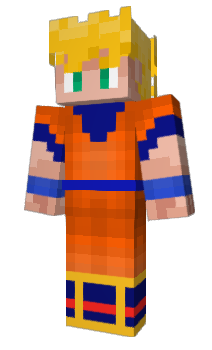 Minecraft skin Goku9k