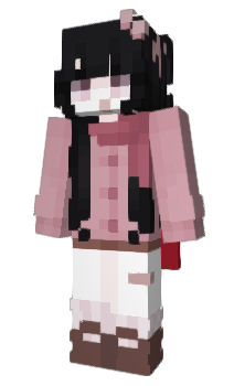 Minecraft skin PinkyMoon