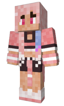 Minecraft skin mitena