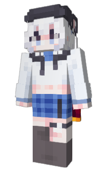 Minecraft скін по ніку Hakuro_OwO