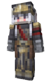 Minecraft skin QKXT