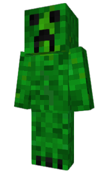 Minecraft скін по ніку CreeperGray