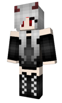 Minecraft skin Nyxari