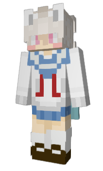 Minecraft скін по ніку snow_ntfs