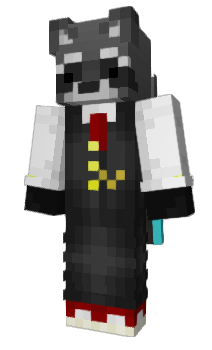 Minecraft скин по нику OverTeshio