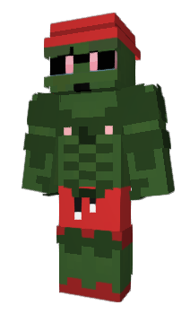 Minecraft skin RanaMusculosa