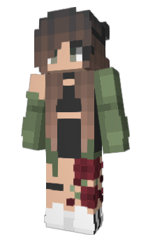 Minecraft skin SkullGurl