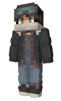 Minecraft skin Lazychik