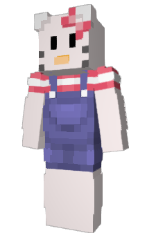 Minecraft skin Kuromi___