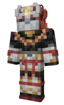 Minecraft skin Shiro_nst