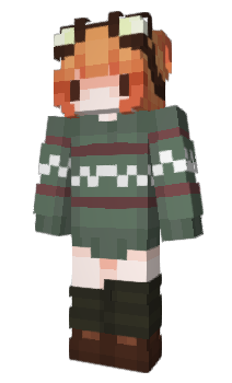 Minecraft skin FennFoxx