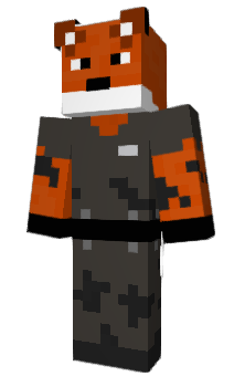 Minecraft skin Superfox
