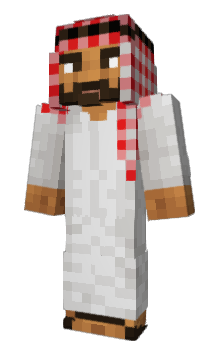 Minecraft skin ArabGod