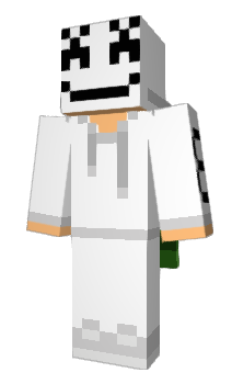 Minecraft skin matrix_au_carre