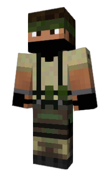 Minecraft skin Ramboun