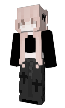 Minecraft скин по нику Gatogirl