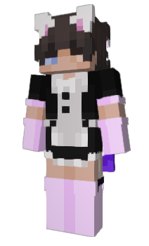 Minecraft скин по нику ReaperKitsune