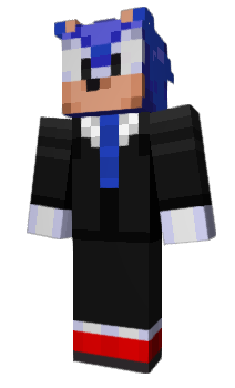 Minecraft skin SanicX