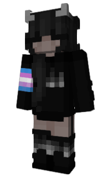 Minecraft skin Katzeeeee