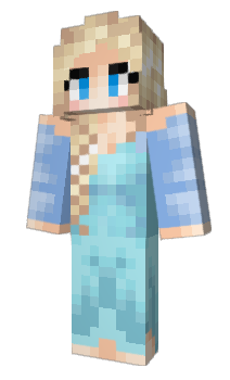 Minecraft skin Elsa102