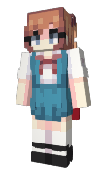 Minecraft skin Asuka