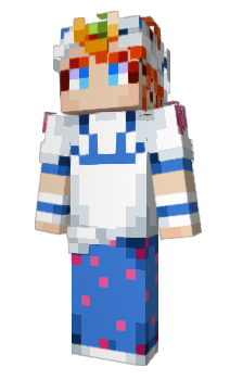 Minecraft skin _aqua