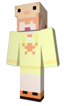 Minecraft skin GrandmaCS