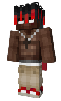 Minecraft skin Hindia
