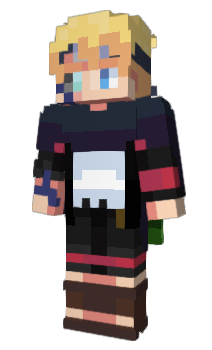Minecraft скин по нику Boruto