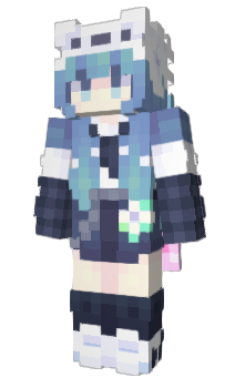 Minecraft skin Candquarzy_QwQ