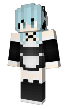 Minecraft скин по нику MaidGirl
