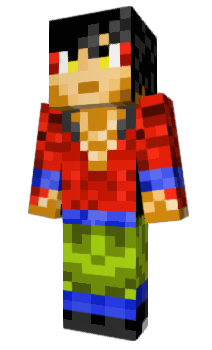 Minecraft skin GokuBr1