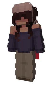 Minecraft скін по ніку XxX_Vika_XxX