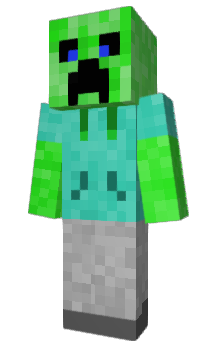 Minecraft skin Creeperboy58_YT