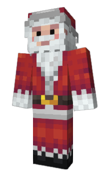 Minecraft скин по нику Santa