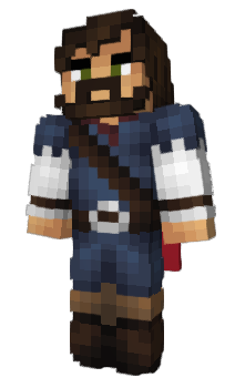 Minecraft скін по ніку BioPunk