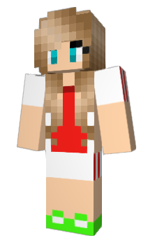 Minecraft skin SarahxPvP