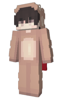 Minecraft skin BlackedKika