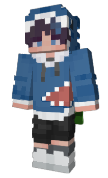 Minecraft skin HAhaBIbi