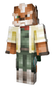 Minecraft скин по нику FoxMcCloud