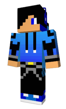 Minecraft скін по ніку BlueZze