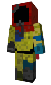 Minecraft скін по ніку QuestionMarkkk