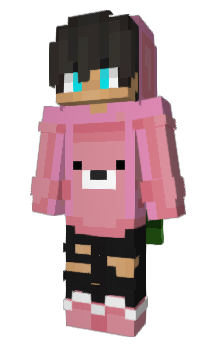 Minecraft skin Tekstu