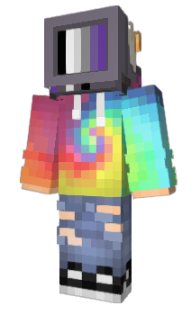 Minecraft skin DemiTV