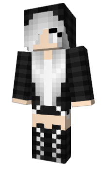 Minecraft skin Xx_SilverWolf_xX